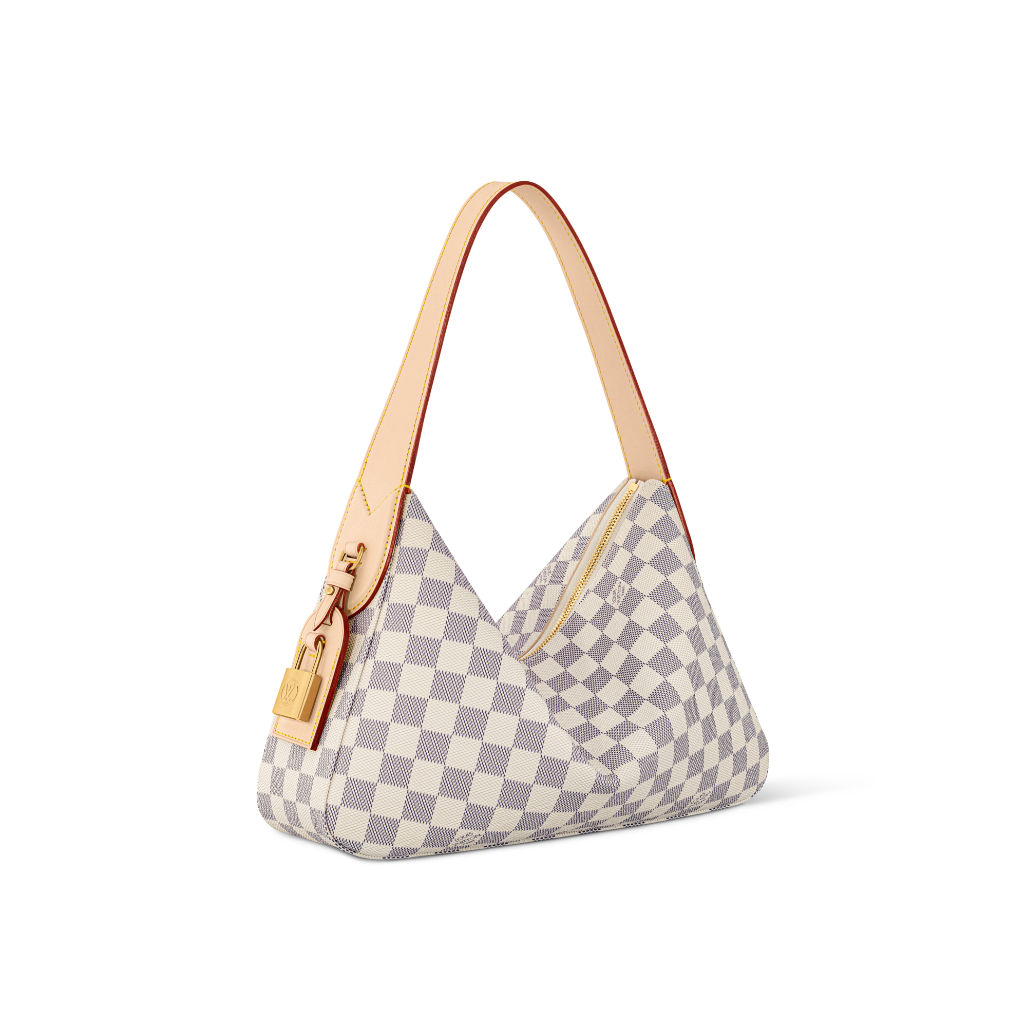 Damier Azur Women's Bags Newness Slouchy PM | Louis Vuitton ® (Product zoom)